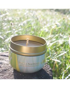 Joy in the air - Pure beeswax hand poured candle (essential oil scented) 
