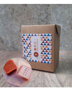 Yunnan Traditional Red Cane Sugar (12 Tiny Cubes - Original)