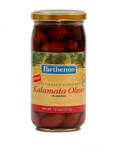 Greek Kalamata Olives in Brine (Pitted)(tree-ripened)