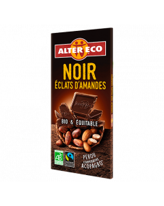 Organic Dark chocolate with Almonds