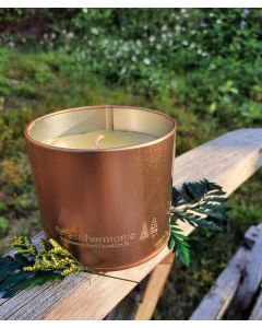 Beeswax Foundation - Pure beeswax hand poured candle (unscented) 