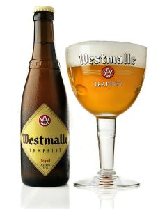 Westmalle Tripel Trappist beer(Ratebeer: 99pts)(Best Before: March 8 2023)