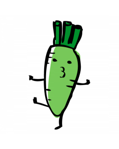 Local Organic Green Radish