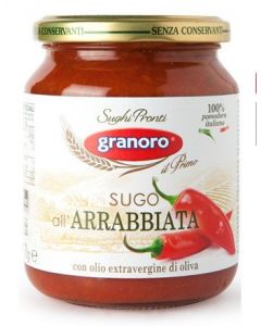 All Natural  Chemical -free Arrabbiata Sauce from Italy
