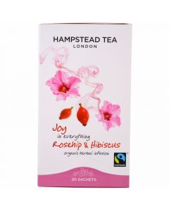 Demeter Organic  Rosehip Hibiscus Tea , 20 Sachets