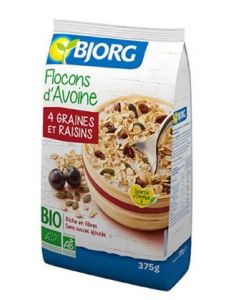 Organic Oat Flakes with Grapes and Grains(best before: Nov 6 2022)