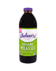 Organic Blackstrap Molasses( 944 ml )
