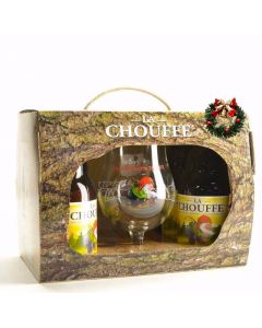 La Chouffe + Mc Chouffe Gift Pack( 2 bottles with a Tulip Glass)