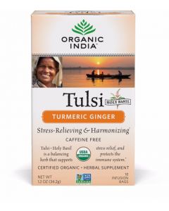 Organic India Tulsi Turmeric Ginger Tea