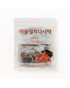 Korean Dashi Broth Tea Packet with Anchovy, Kelp, Shrimps