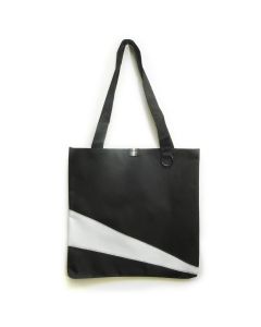 Black Nylon Tote Bag