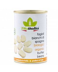 Organic Butter Beans (from Italy)(400g)
