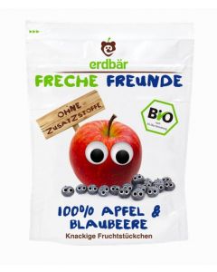 Organic Freeze dried apple and blueberry