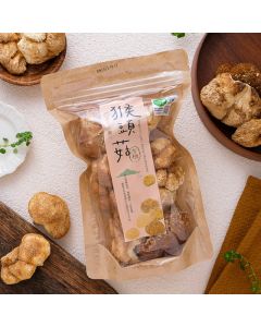 Slow Baked Organic Monkey Head Mushroom from Taiwan