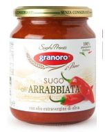 All Natural  Chemical -free Arrabbiata Sauce from Italy